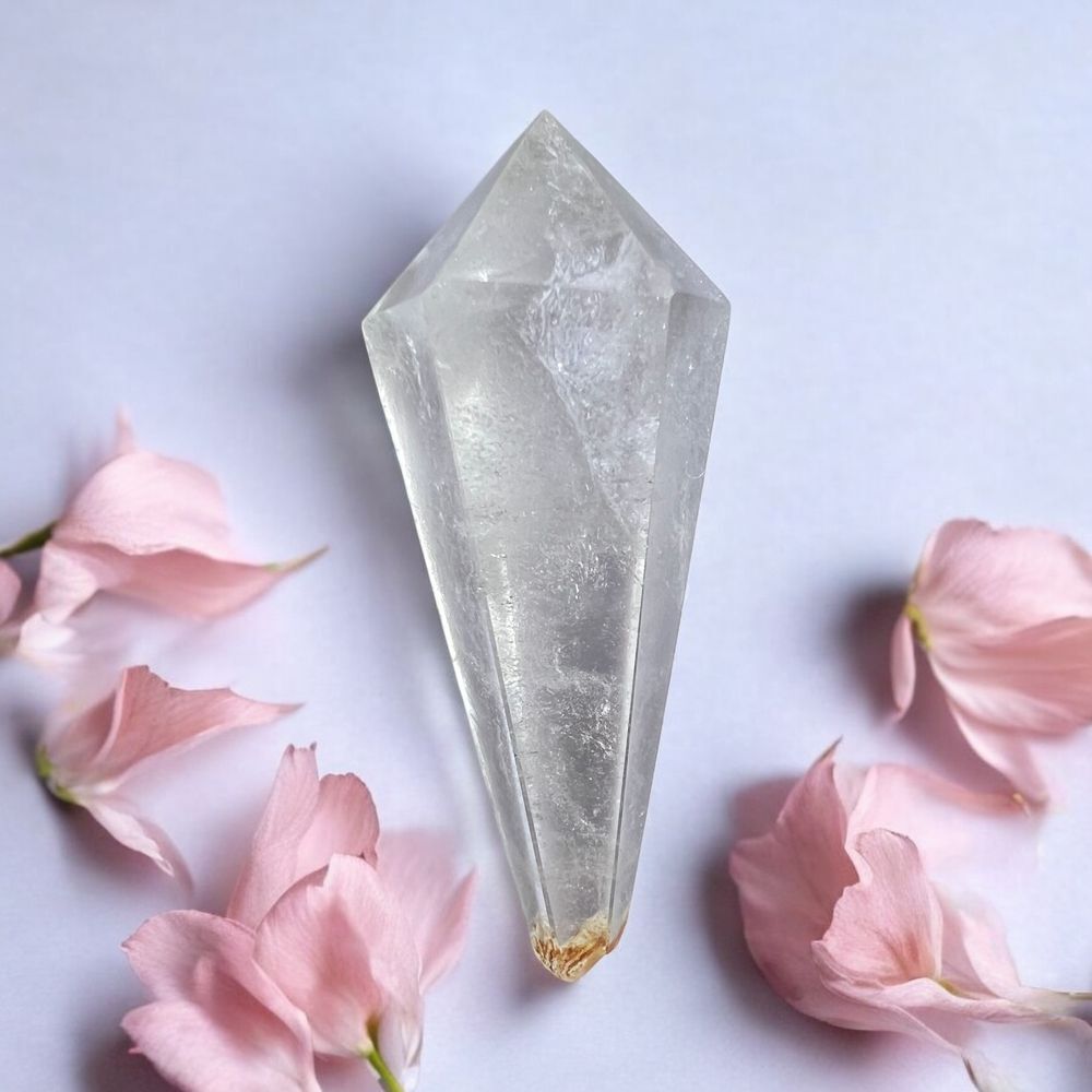 Clear Quartz Crystal Wand